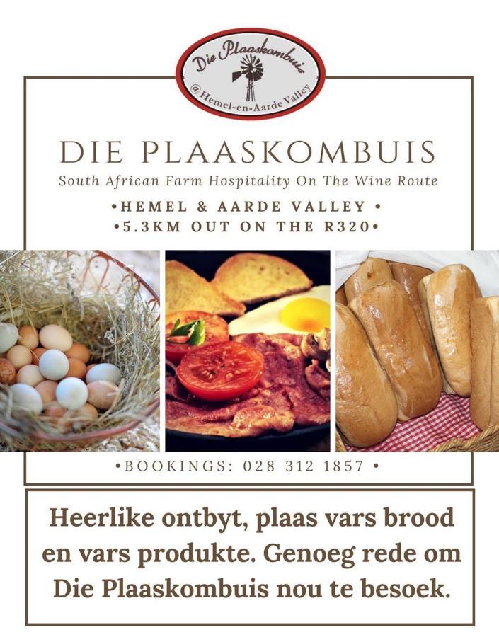 Kleine Vrede Farm Cottage Hermanus Eksteriør billede